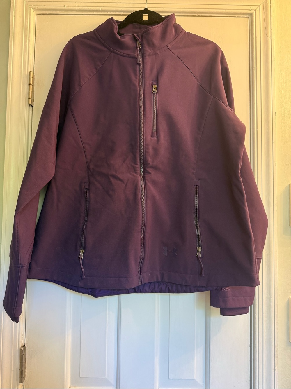 Under Armour UA Storm Purple Softshell Full Zip Jacket XL